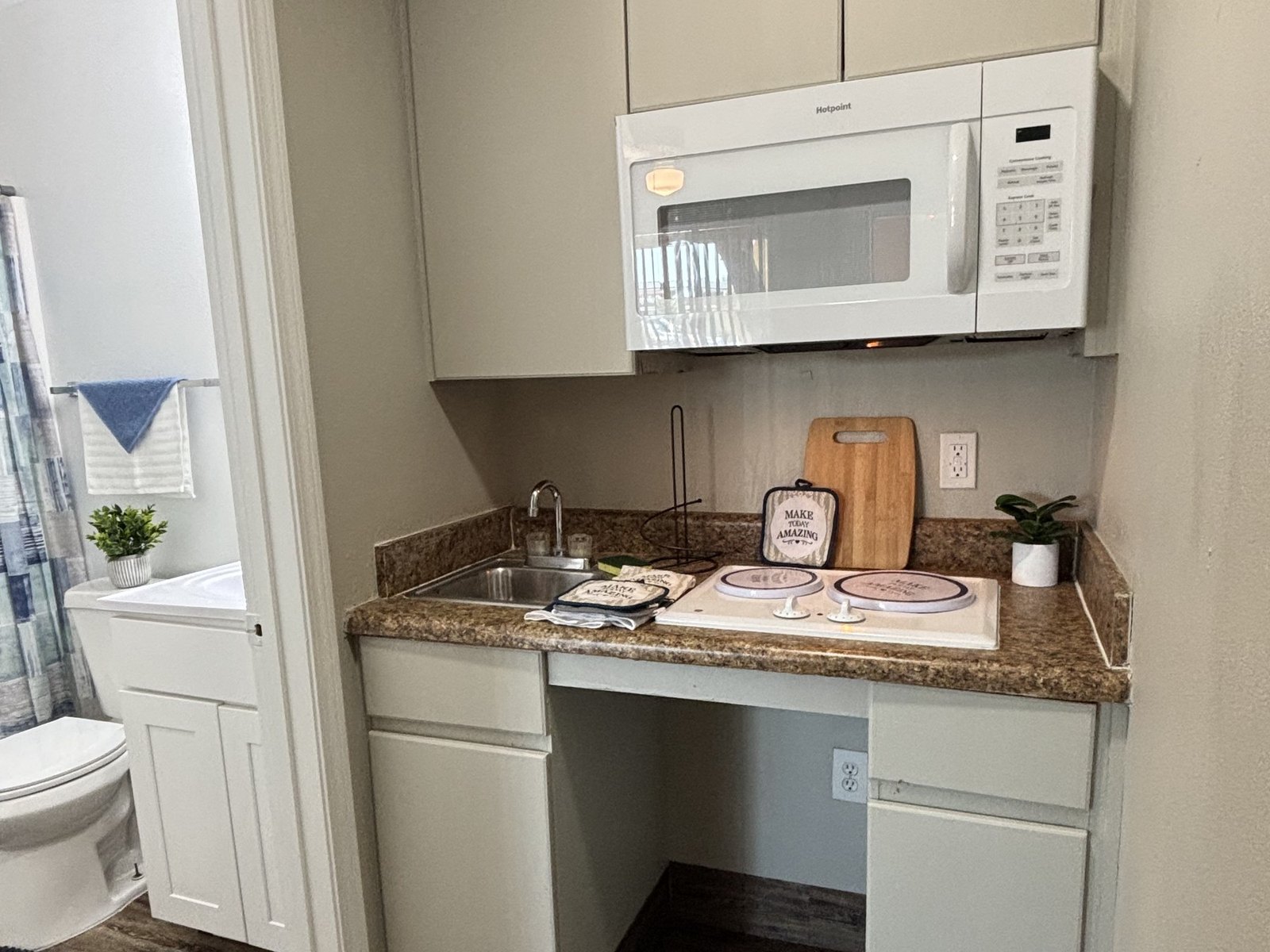 Cocina dentro de un estudio en Tolleson